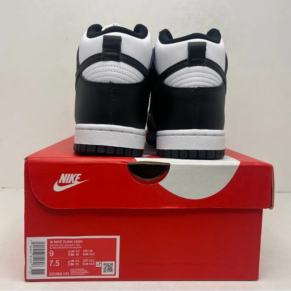Nike Dunk High WMNS “Panda/Black White” 2023 - Picture 4 of 4